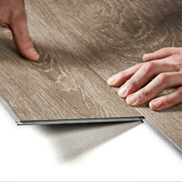 Good Quality Easy Installation LVT Eco Vinyl Loose Lay 4mm 4.5mm 5mm Vinyl PVC Plastic Flooring with Slipless Bottom Layer