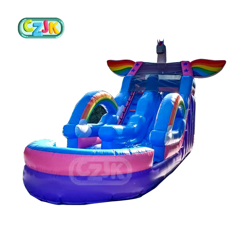
cartoon unicorn inflatable small pool slide inflatable unicorn water slide jumpers for sale unicorn 
