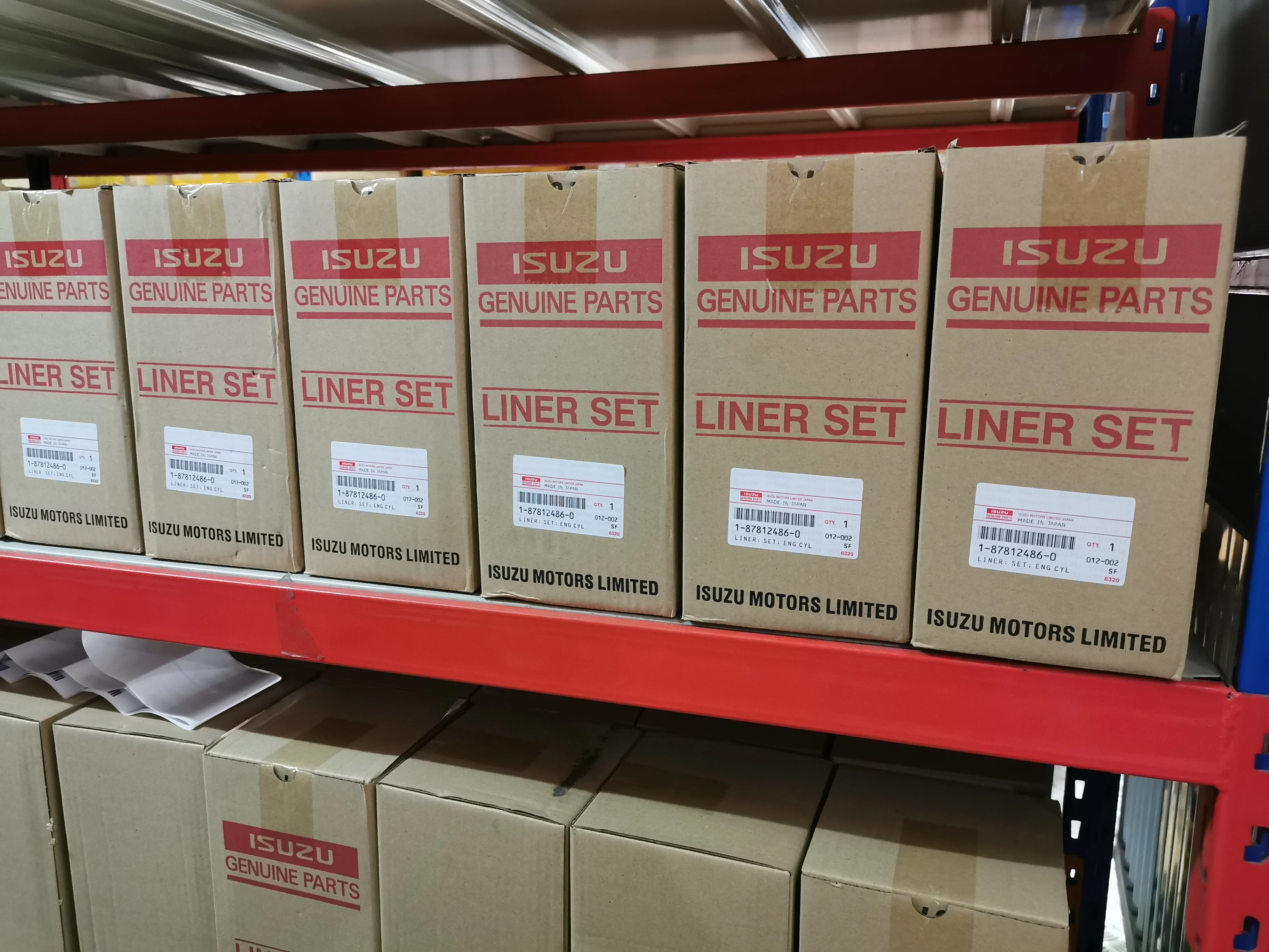 Hot Selling Excavator Engine Part Isuzu 6WG1 6BG1 6BD1 6HK1 Cylinder Liner Kit