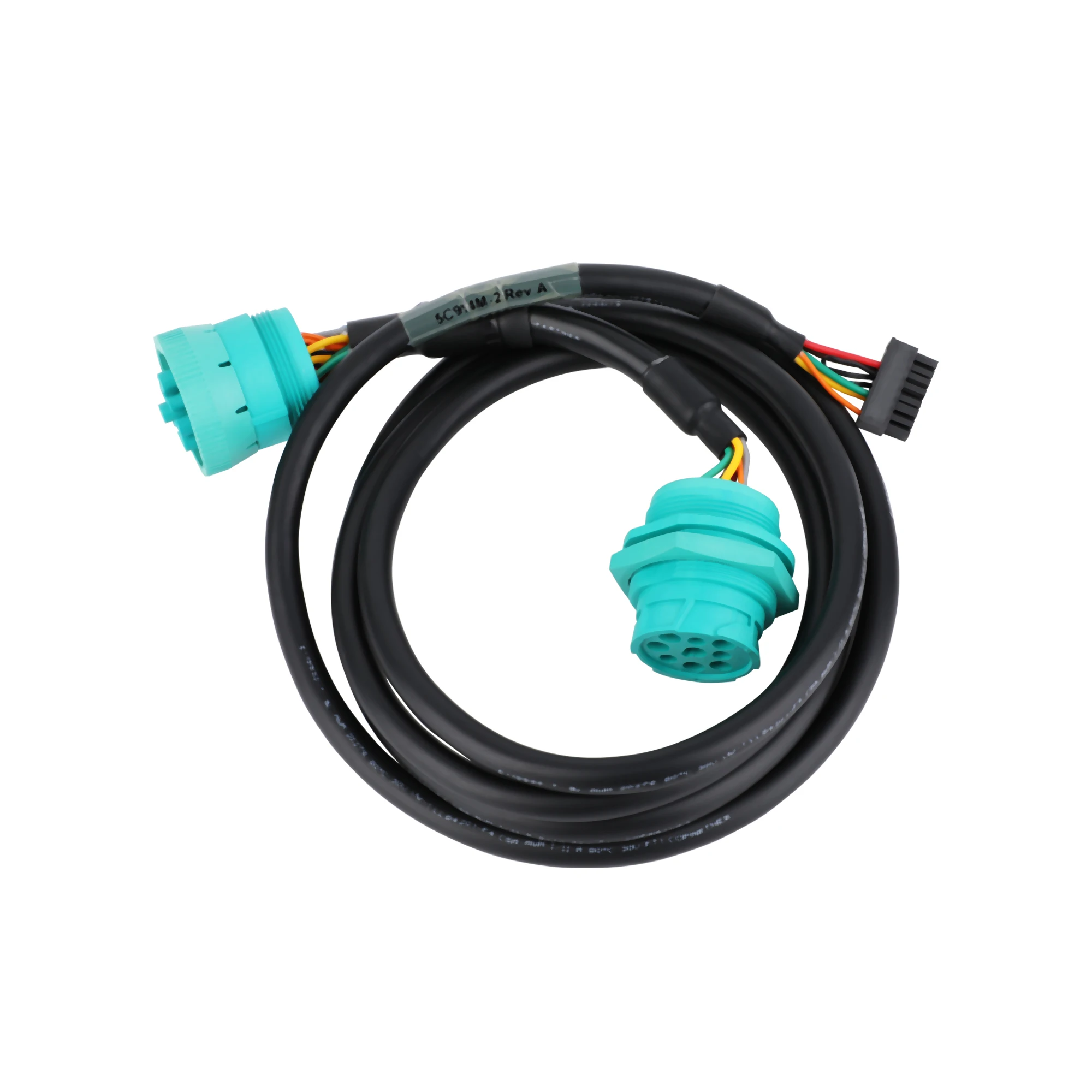 OEM ODM J1939 9Pin M TO F connector ELD cable
