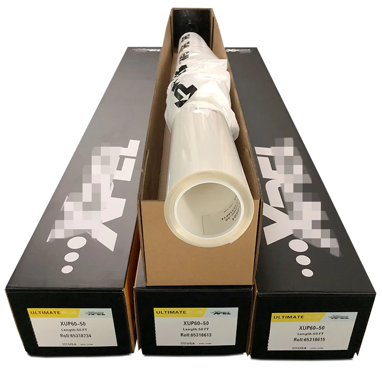 xp plus 8.5mil  Heat Repair Clear ppf Body sticker car paint protective film USA imported base TPU material Transparent Glossy