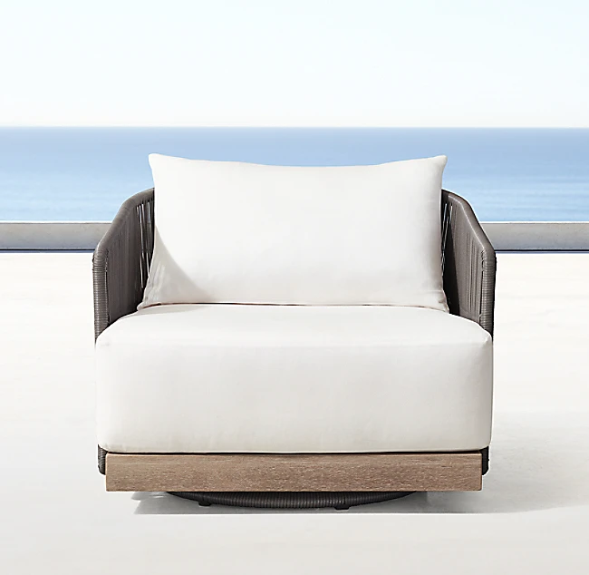 Furniture Fabric Seat Aluminum Modular Corner Patio Garden Sofa Set with Coffee Table Top Fairy Steel Wood