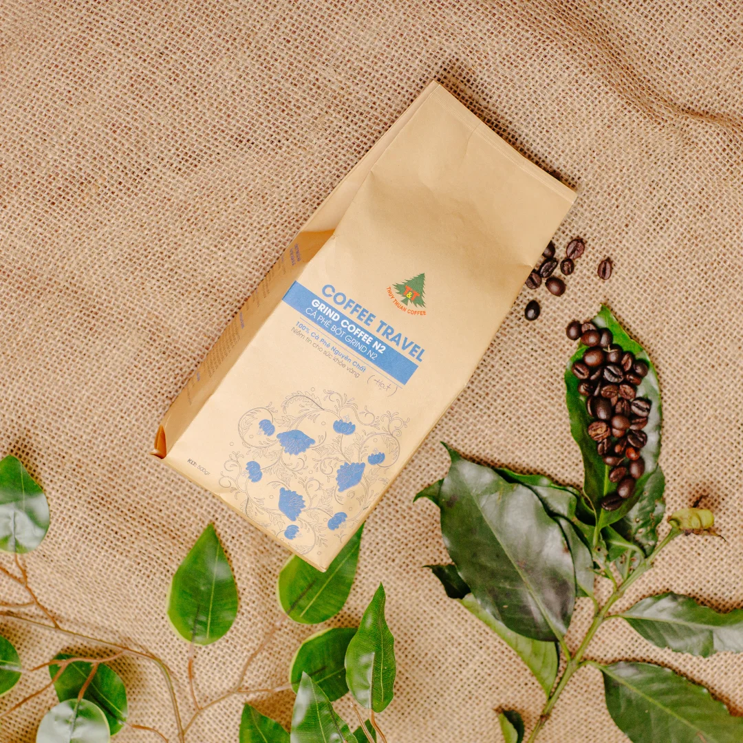 Измельченный кофе No.2-кофе Thuy Thuan низкая цена Минимальная партия зернистый лучшее качество бренд из Вьетнама хит продаж хороший вкус