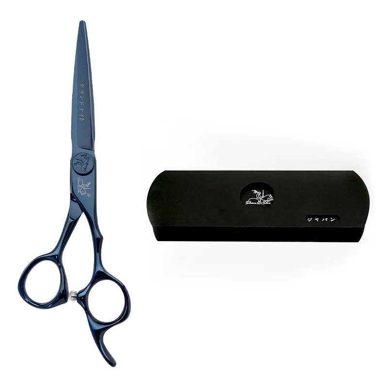 Продукт 6 0 дюймов Hitachi 440C Стальные Ножницы Для Стрижки Волос Парикмахерские ножницы