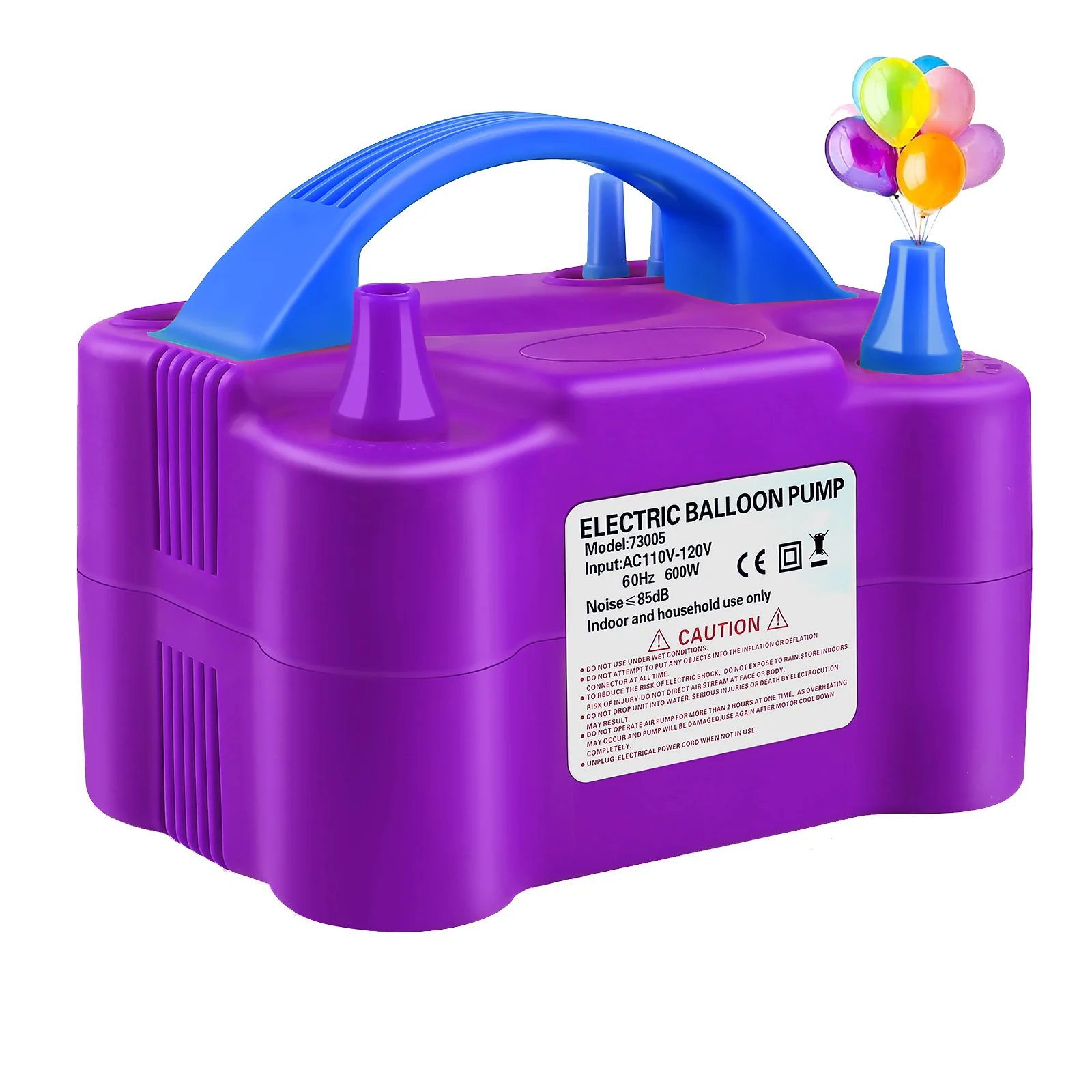 BLN Foil Balloon Wholesale 220V Electric Helium Portable Automatic Air Fill Hand hold Pump Balloon Stuffing Machine