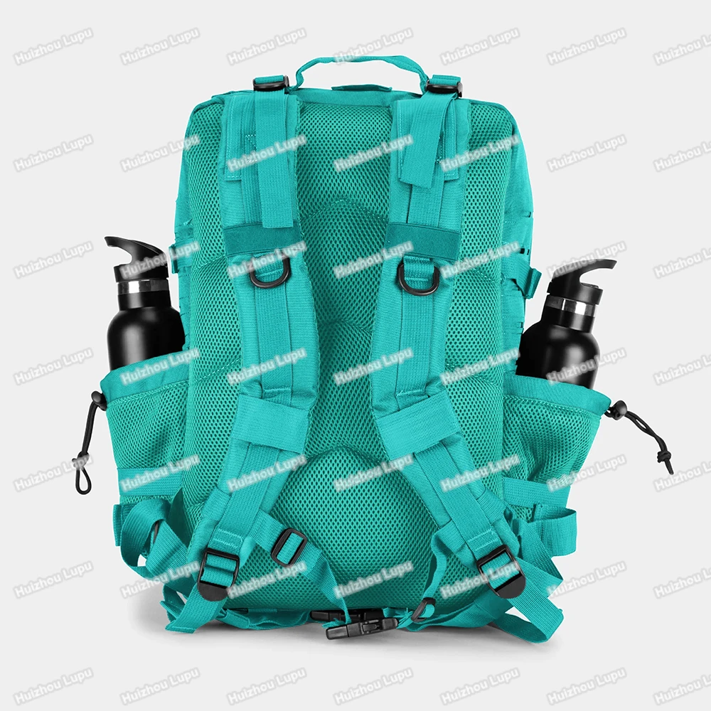Custom Logo Waterproof Travel Business Elite 45L Cyan Computer Back pack  Laptop Office Backpack