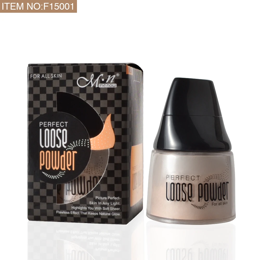 MENOW Face Loose Powder Cosmetics Wholesale OEM Long Lasting Oil Control Face Makeup Customized Loose powder