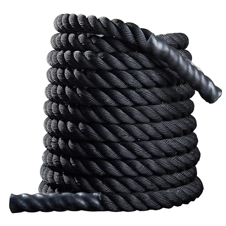 38mm*3m 100% Poly Dacron Heavy Battle Ropes for Strength Training Cardio CrossFit Exercise Rope
