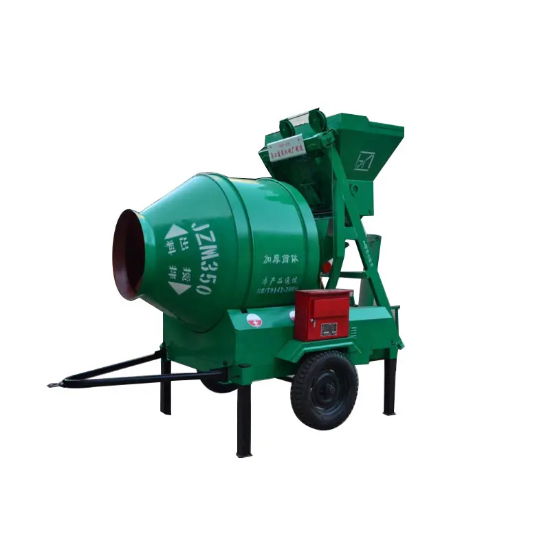 Popular Product Mobile Mini Portable Concrete Cement Mixer 500l 750l 350l Cement Mixer Self Loading Concrete Mixer