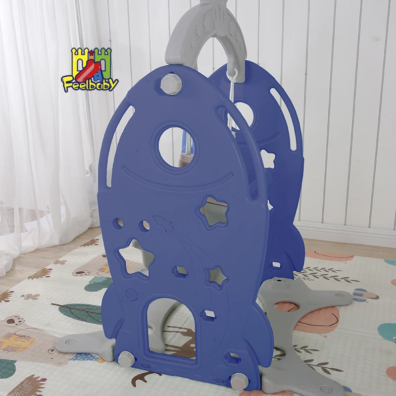 Feelbaby new design cheap baby indoor play swing for kindergarten