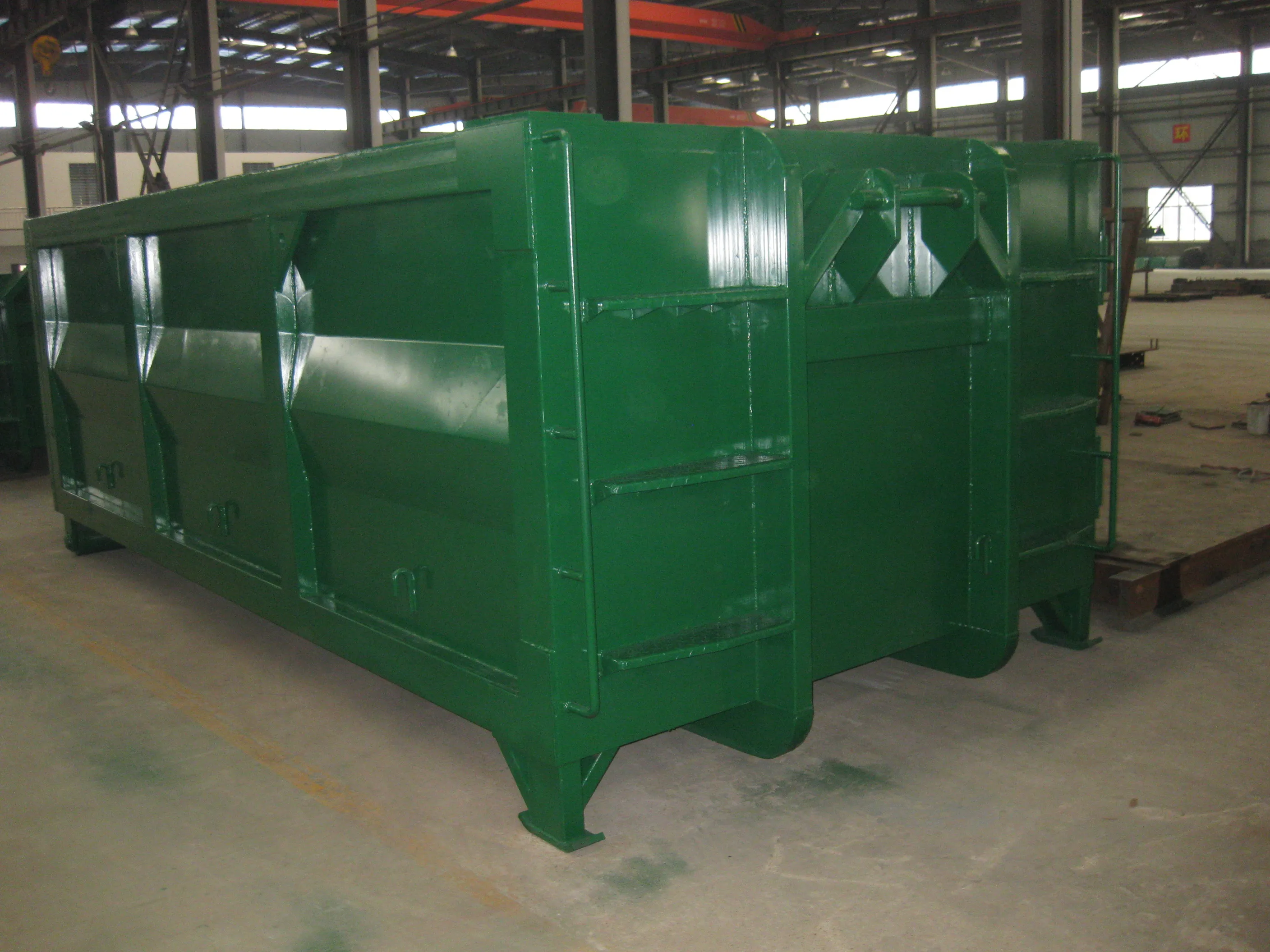 Waste disposable roll off dumpster Waste construction hook lift container hook lift bin