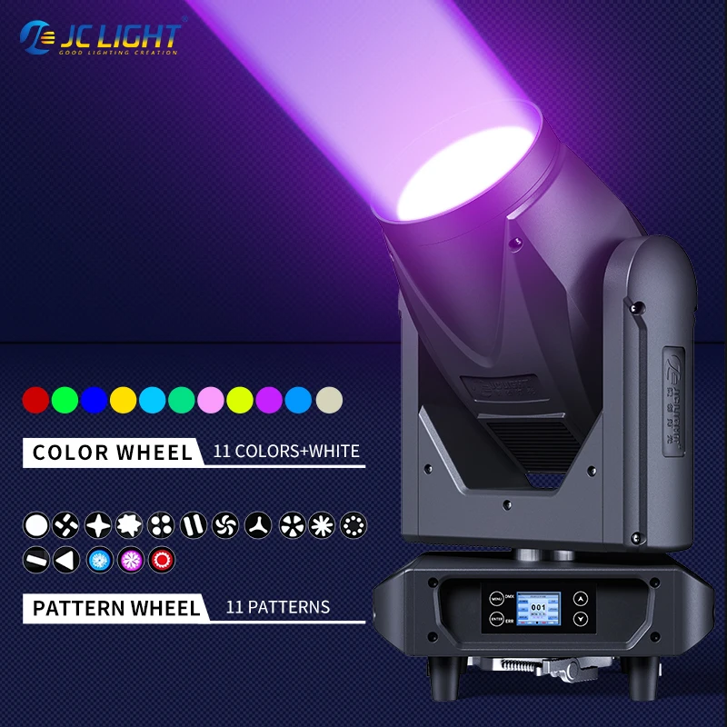 JC New LW- 380w Beam Moving Head Light Cabeza Movil Beam 380 Dmx Stage Lighting Equipment Professional