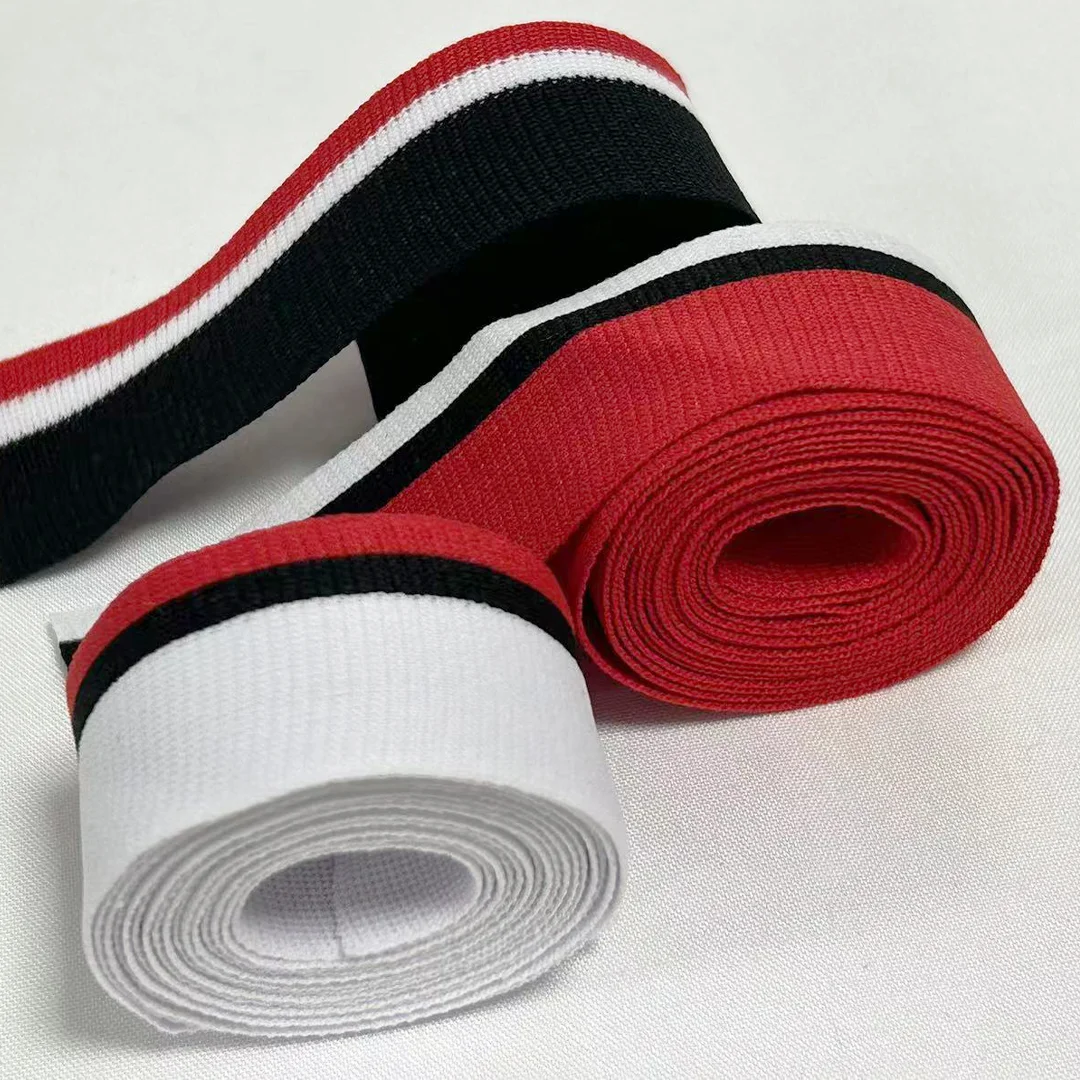 Factory Custom Mixed Color 25mm Soft Cotton Belts Decorative Webbing Sewing on Clothes Pants and Other Clothing Accessories