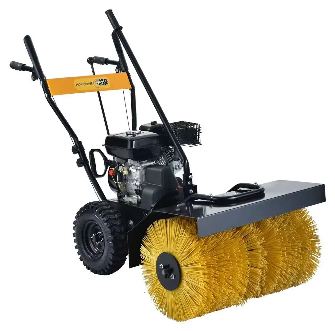 China gasoline power Electric Start Hand Push Self-propelled Snow Removal Equipment