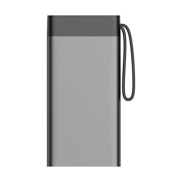 2020 Hot Product Type C USB PD Fast Charge Powerbank Portable Metal10000mAh Metal Power Bank With Aluminium Alloy