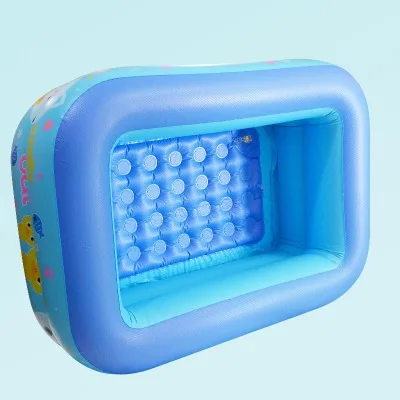 120cm large inflatable plastic kid water swimming pool