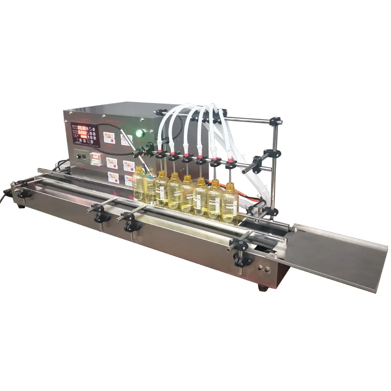 Automatic Fast Speed 6 Nozzles Mouthwash Liquid Filling Machine Wine Liquor Dispensing Machine Perfume Bottle Filler Machinery