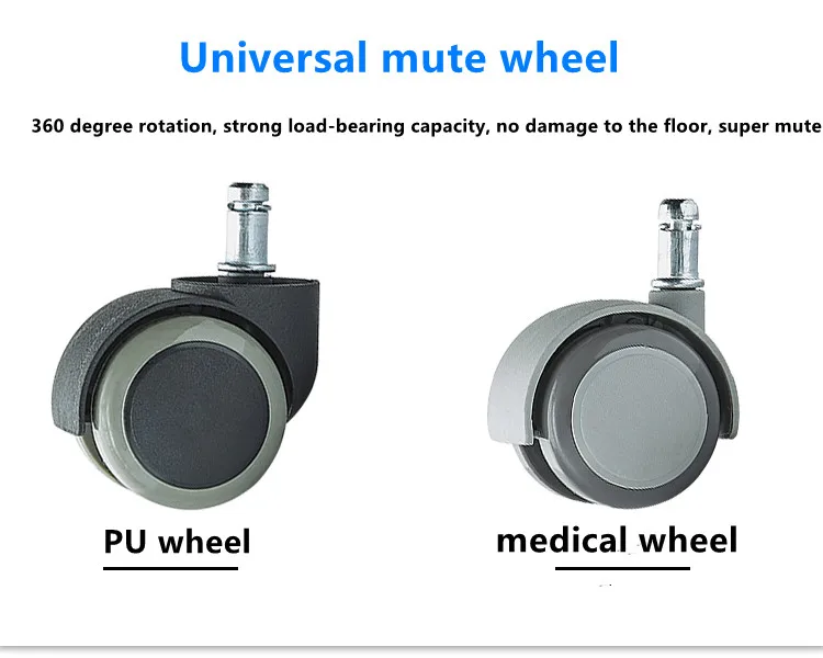 Height Adjustable Leather Easy to Clean Swivel Gas Lift Manicure Hair Salon Chair with wheel-Adjustable