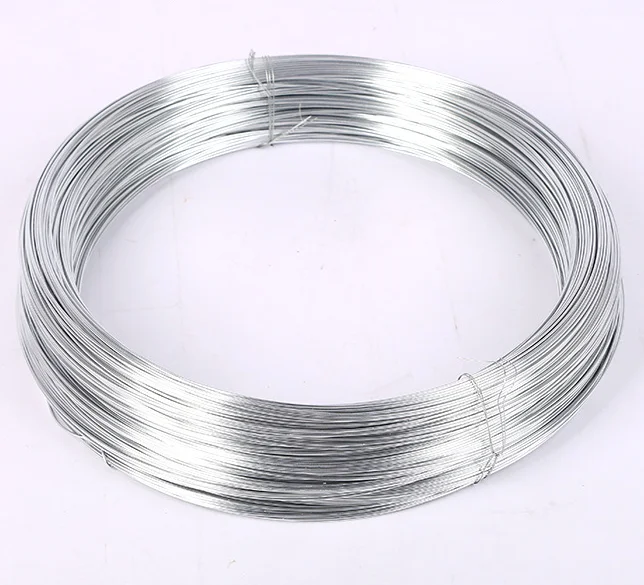 High tensile Strength galvanized binding wire hot dipped iron wire for barbed wire for construction