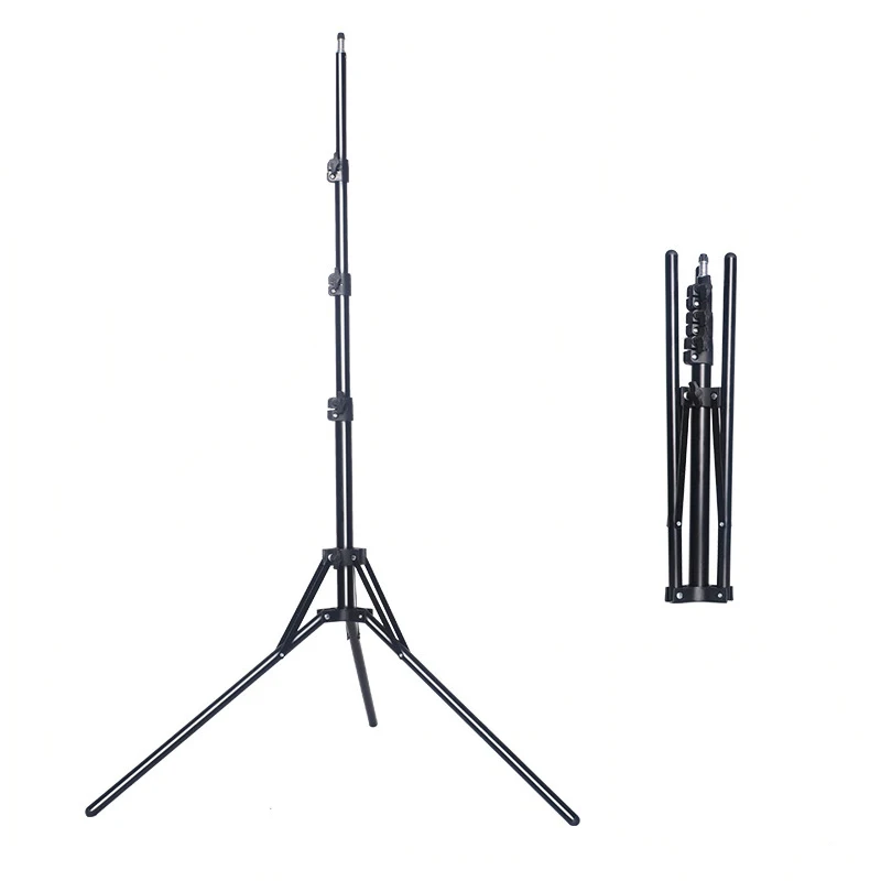 Inverse Folding Video Studio Photography Shooting Live Podcast Live Streaming LED Ring Light Tripod Stand Mobile Live Tripod