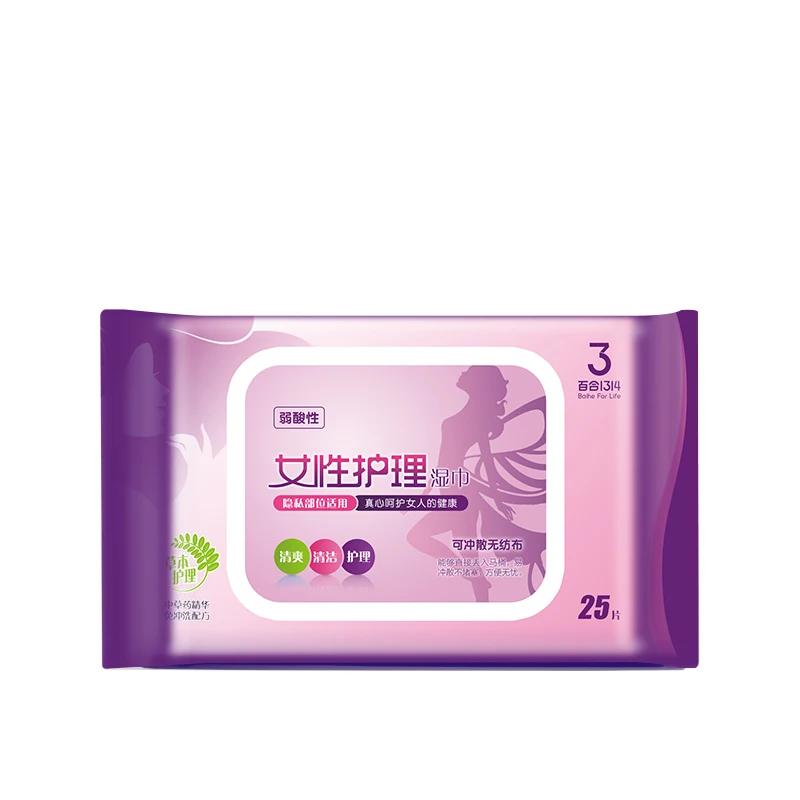 Заводской поставщик ODM, женские специальные влажные салфетки, гигиенические биоразлагаемые влажные салфетки для защиты окружающей среды, влажные салфетки для взрослых