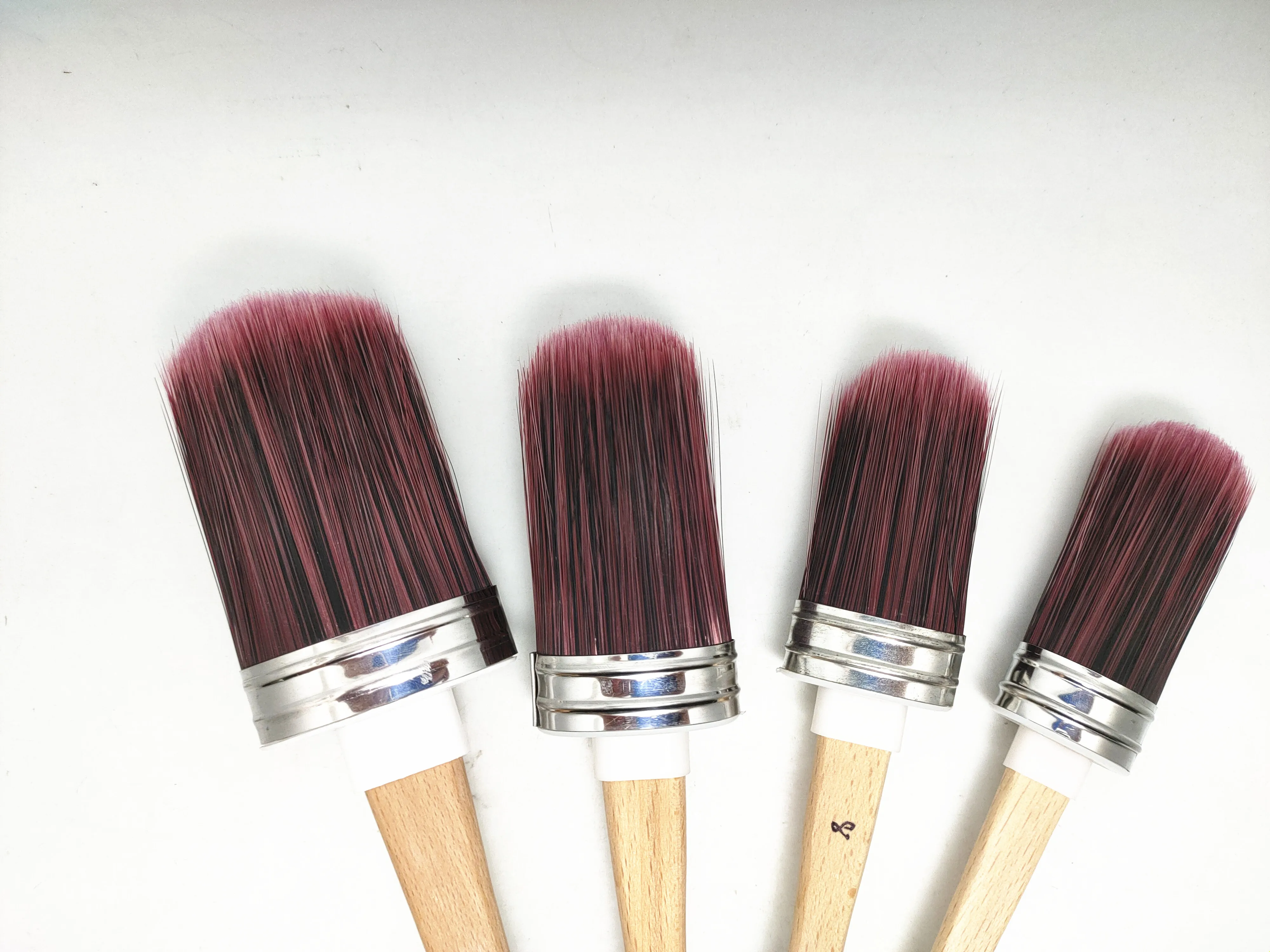 chopand  Bristle Paintbrush Filament Wooden Handle Paint Brush with Stainless Steel Ferrule