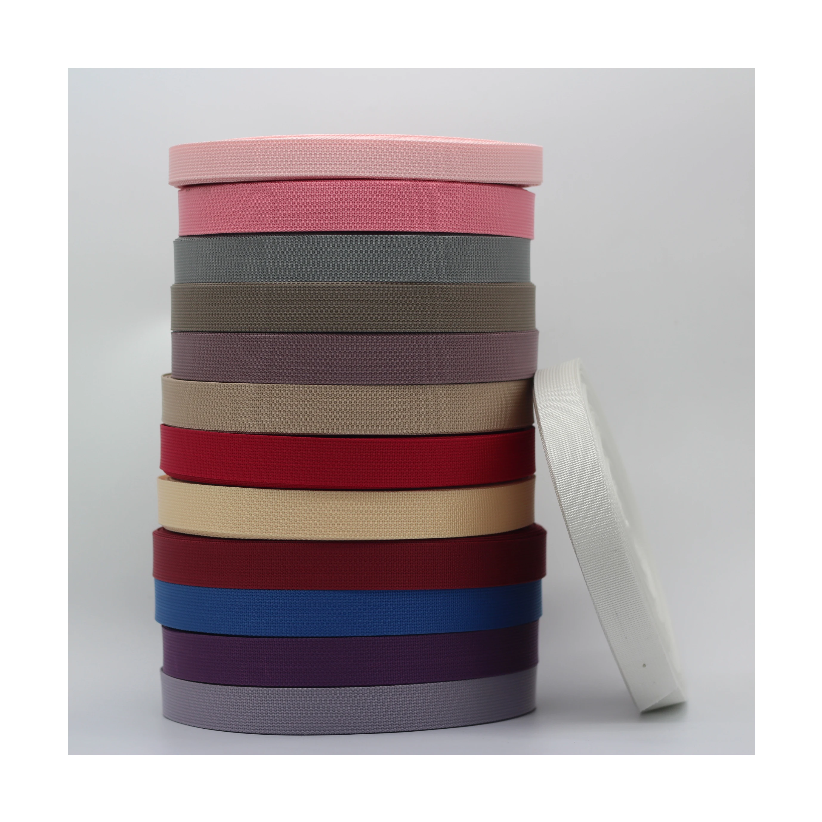 Factory Wholesale Spot 50mm Backpack straps Jacquard Polyester Webbing weave Imitation nylon webbing