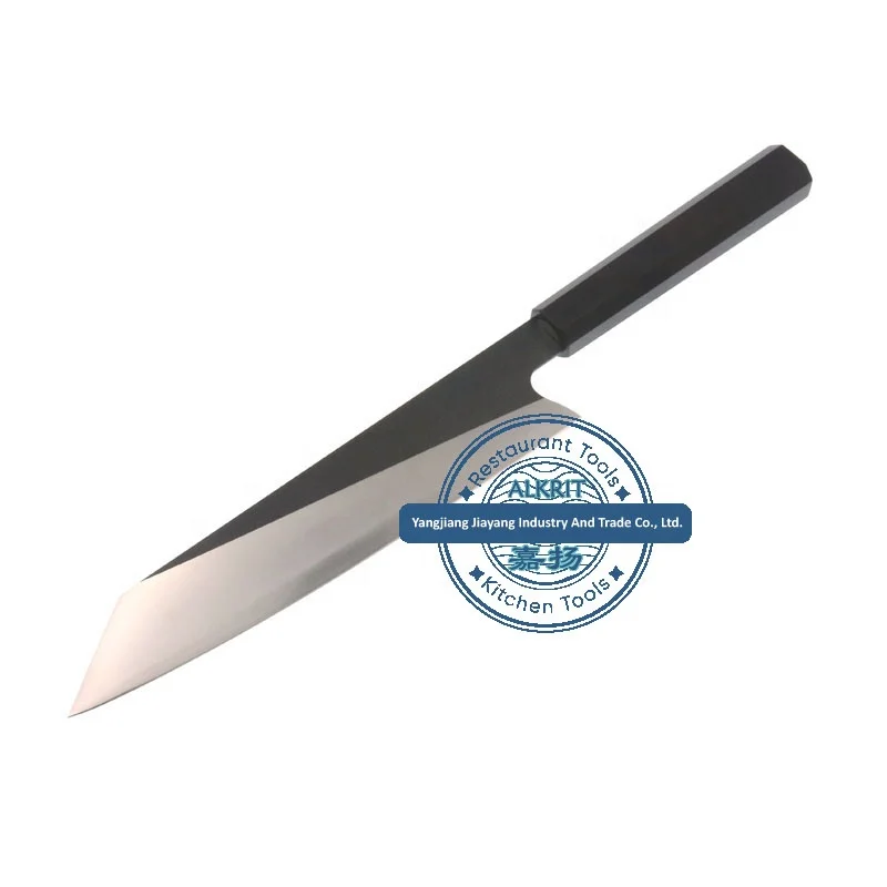 (ALHK-OW605) высококачественный профессиональный нож Kiritsuke с антипригарным покрытием и восьмиугольной деревянной ручкой