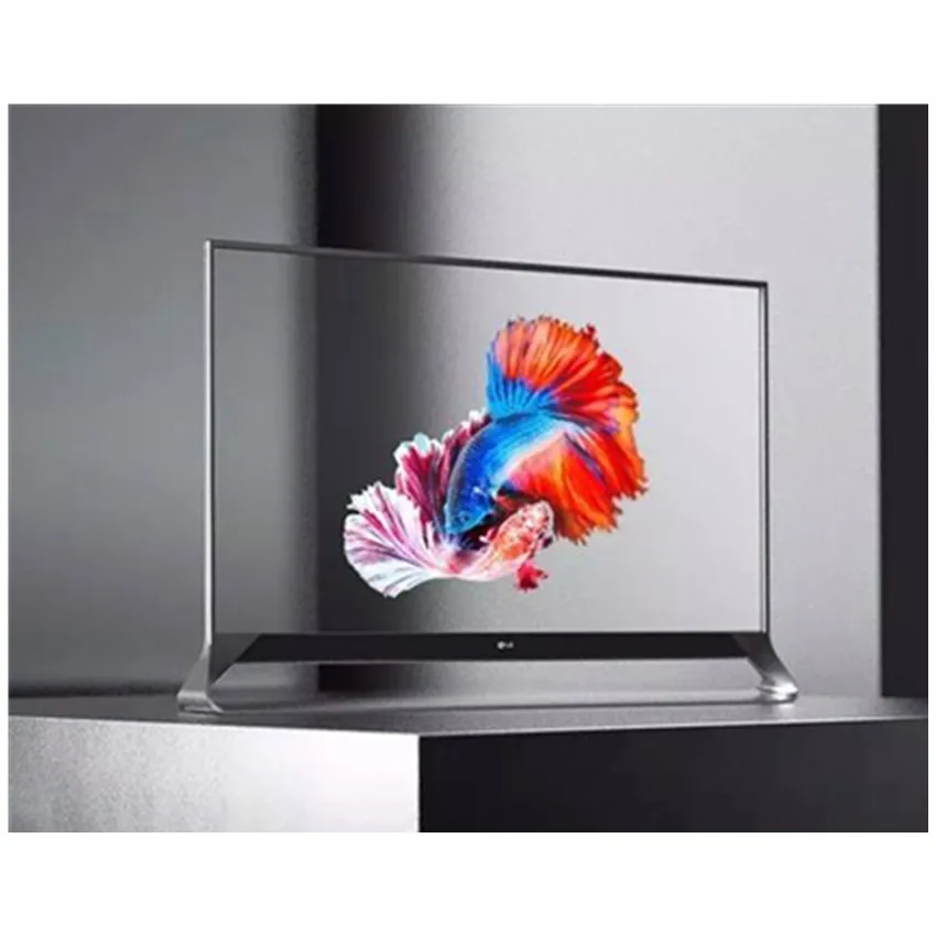 55 дюймов интерактивный сенсорный экран прозрачный телевизор oled дисплей