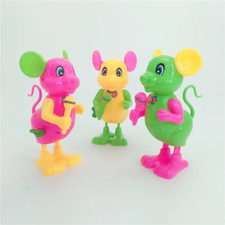 
Wind-up toy children clockwork mouse microphone Little mouse kindergarten gift 