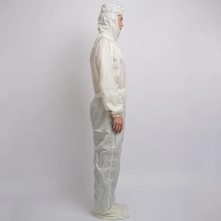 wholesale Hospital protective clothes disposable coverall protective suit coveralls white disposable
