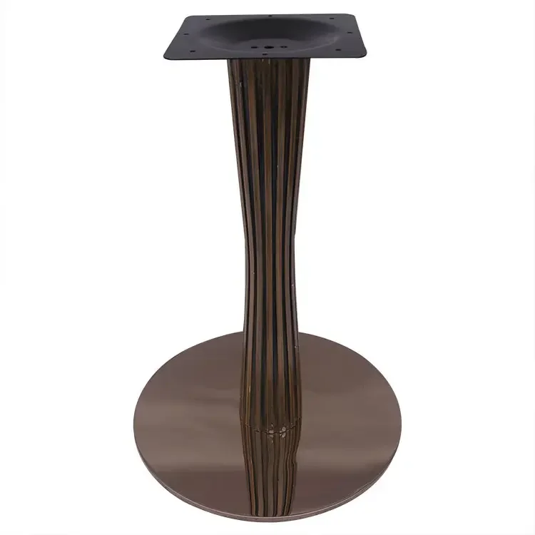 Wholesale Furniture Table Base Leg Table Base Vintagese Gold Stainless Steel Heavy Duty Industrial Metal for Machine Modern Iron