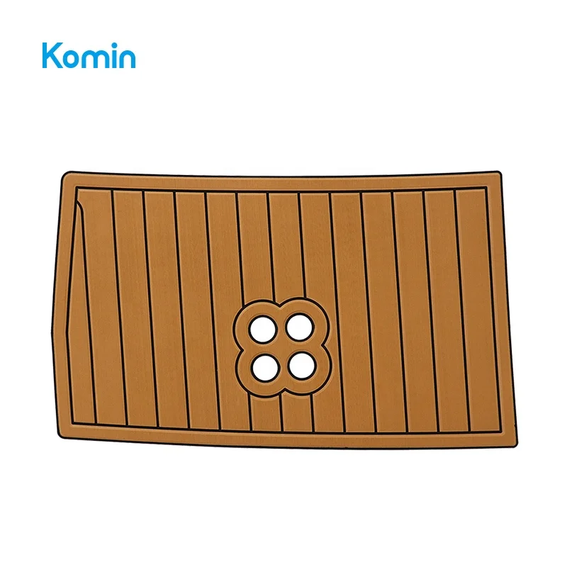 Komin Marine Waterproof Eva Foam Synthetic Faux Teak Boat Decking