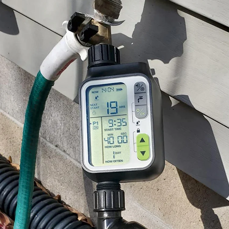 Agriculture Farm Automatic Garden Irrigation Water Controller Water Timer With Rain Sensor Function