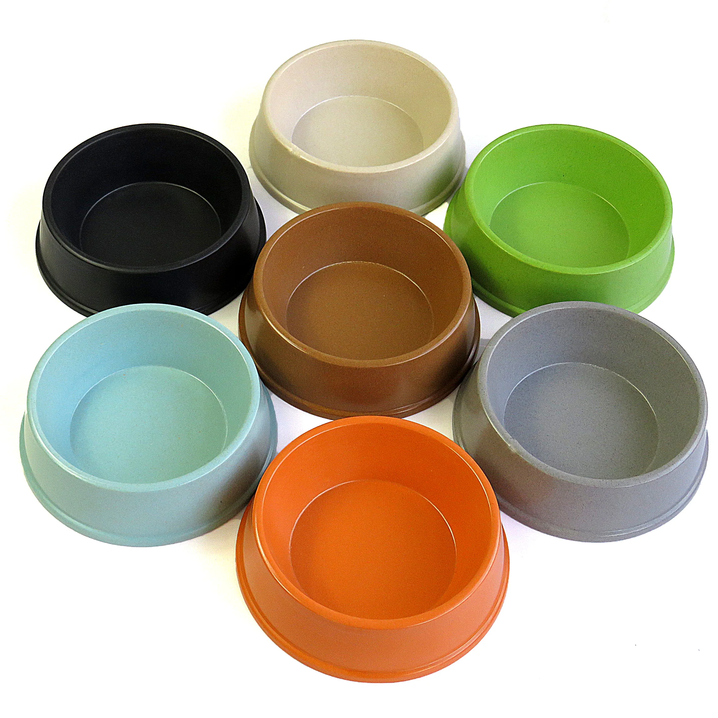 anti-rollover cats and dogs basin eco pet bowls feeders simple bamboo dog bowl modern pet ice water bowl