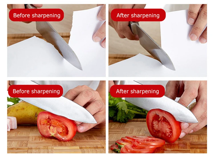 Trending knife sharper in 2020 Electric Mini Knife Sharpener Kitchen