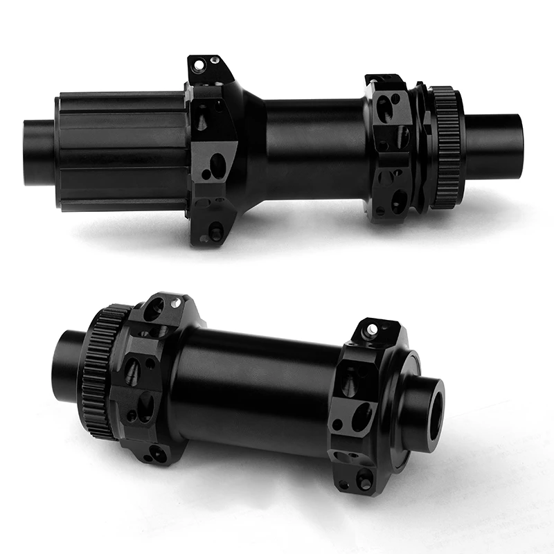 Electric Fat Bicycle Accessory Disc Brake Bicycle Hub Front Rear Hubs 24H Bike Hubs Quick Release Aluminum Alloy Black Silver