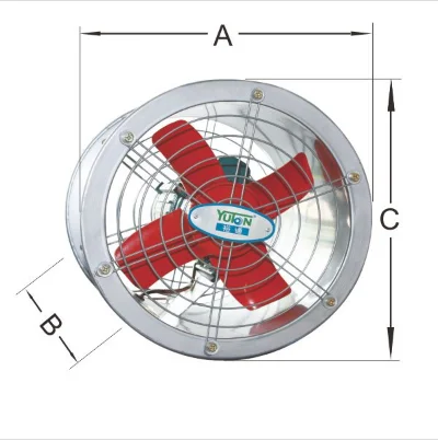 8 inch to 28 inch SF-G Series High speed Axial Flow Fan with Aluminum blade Low Noise Big Air Volume Manufacturing In China