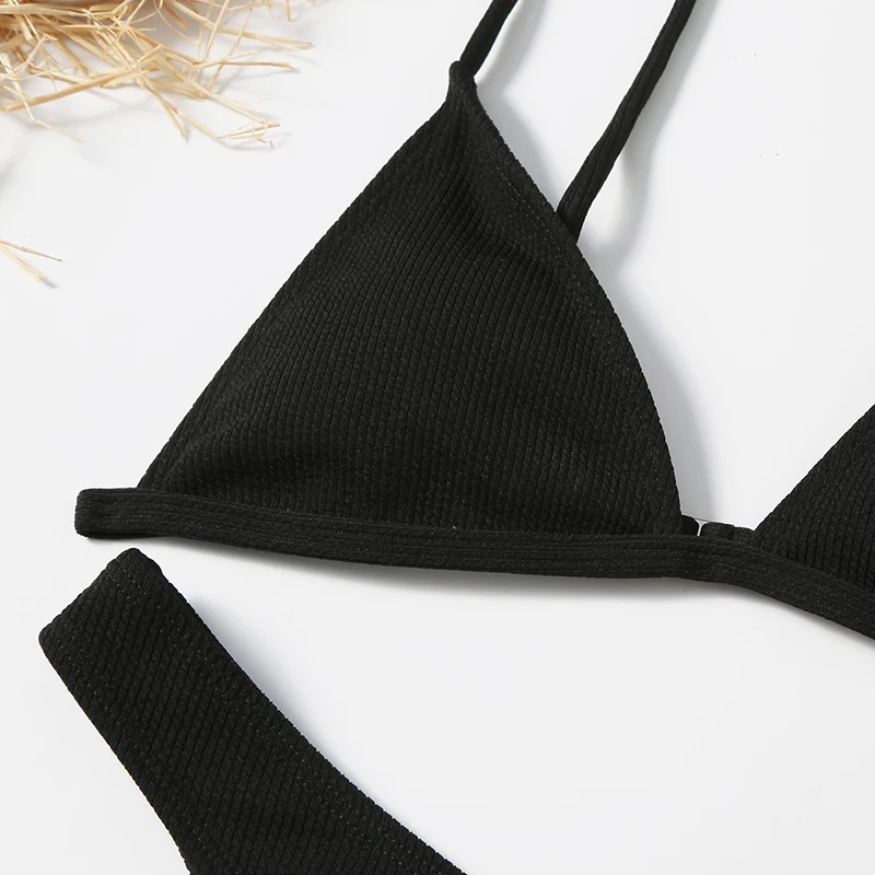 Hot 2pc Extreme Sheer Black Bikini Models In Photo Super Mini High Cut Swimwear