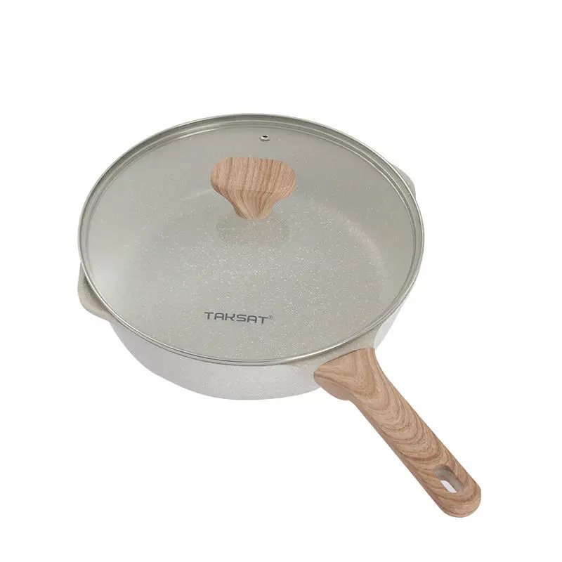 Kitchen Accessories Cookware Non Stick Deep Frying Pan 28cm nonstick frying pan For Home