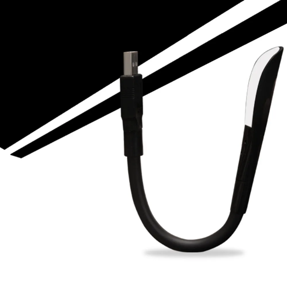 Приглушаемый гибкий светодиодный USB светильник для чтения с сенсорным управлением регулируемая светодиодная настольная лампа креплением ноутбука спальни кабинета освещение