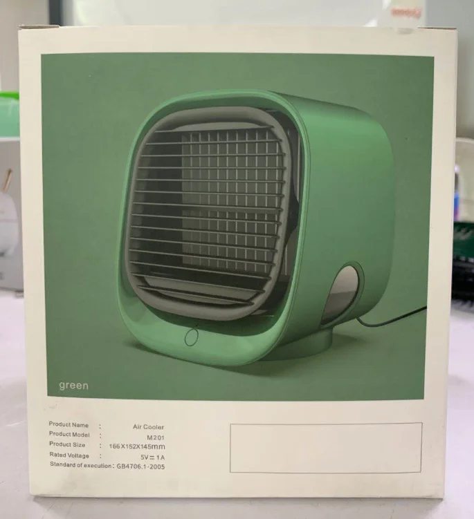 Brand New Room  Mini Fan Water Air Cooler With Usb Portable Mini Air Conditioner