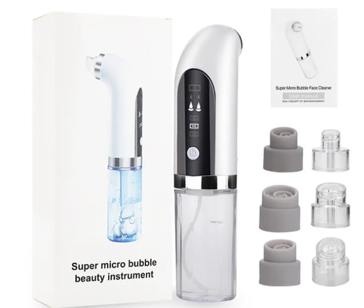 super micro bubble beauty instrument face whitehead blackhead remover blackhead instrument Cabeza negra