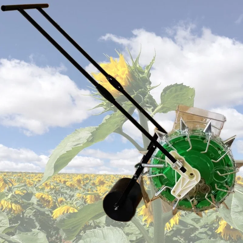 hot sale corn bean peanut cotton seeds hand push seeder with low price