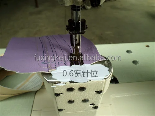 Secondhand Golden Wheel CS-820 Double Needle Post Bed Sewing Machine With Rotating Hook heavy material sewing machine