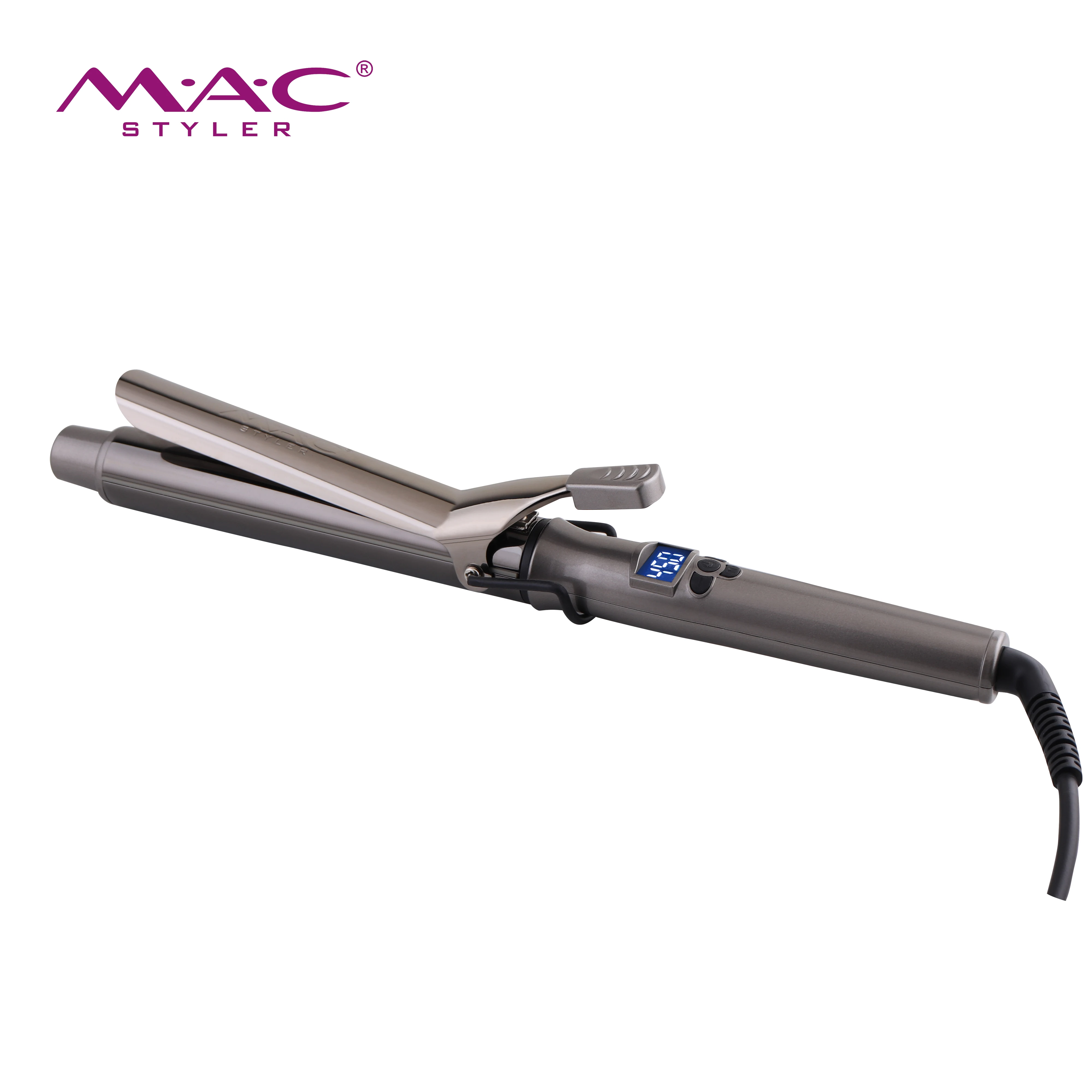 Professional New 360 Degree Rotating Wire Rotation Hair Curler Lcd Curling Iron 450 Degree Hair Waver Hair Styling Tools