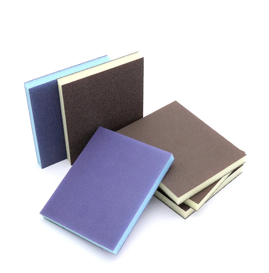 Flexible Sanding Sponge Pads Wet/Dry Foam Sandpaper Polishing Block 80-280 Grit
