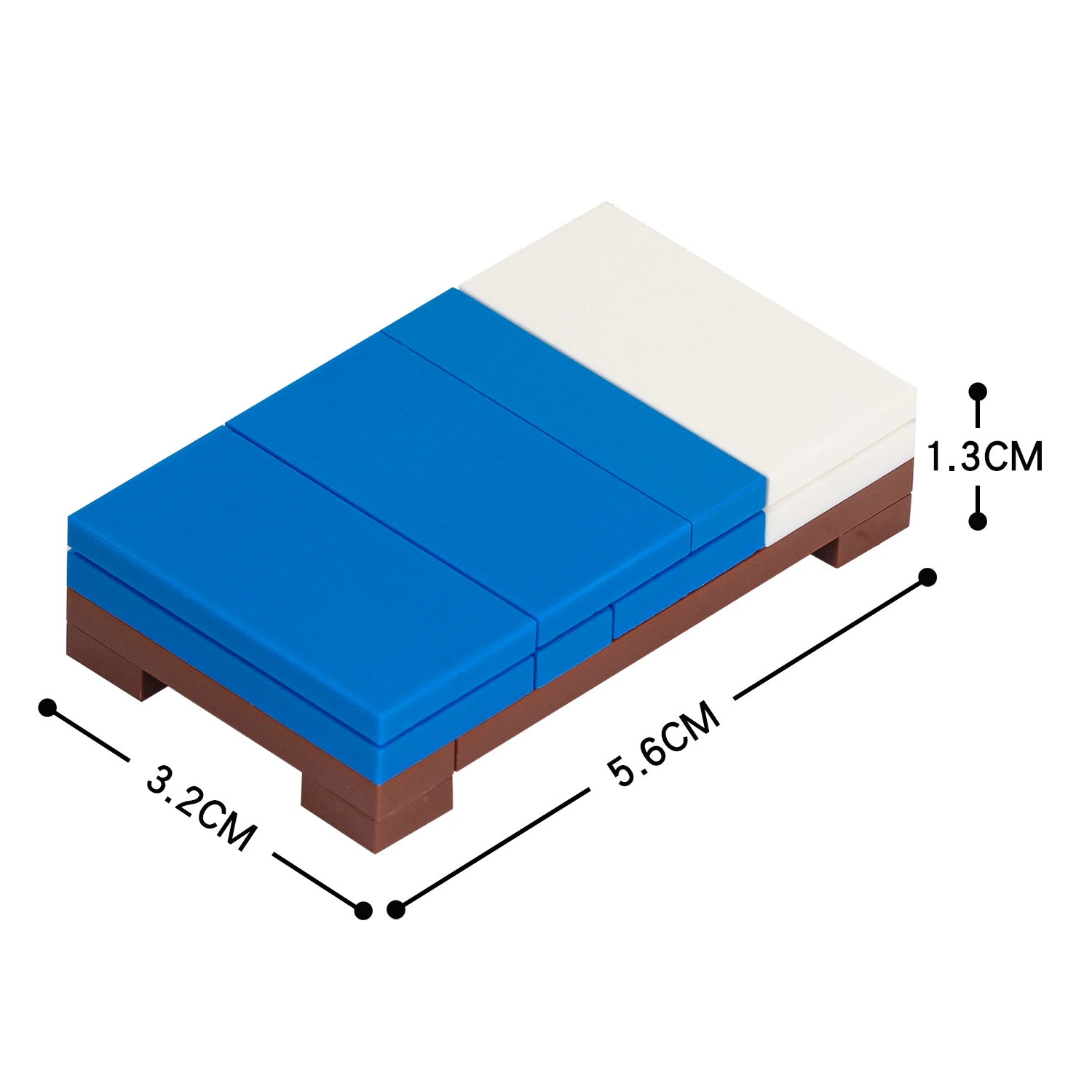 Серия игр MOC1021 Bircks My World Bed многоцветные украшения сцена аксессуары модель экшн-конструктор игрушки для детей