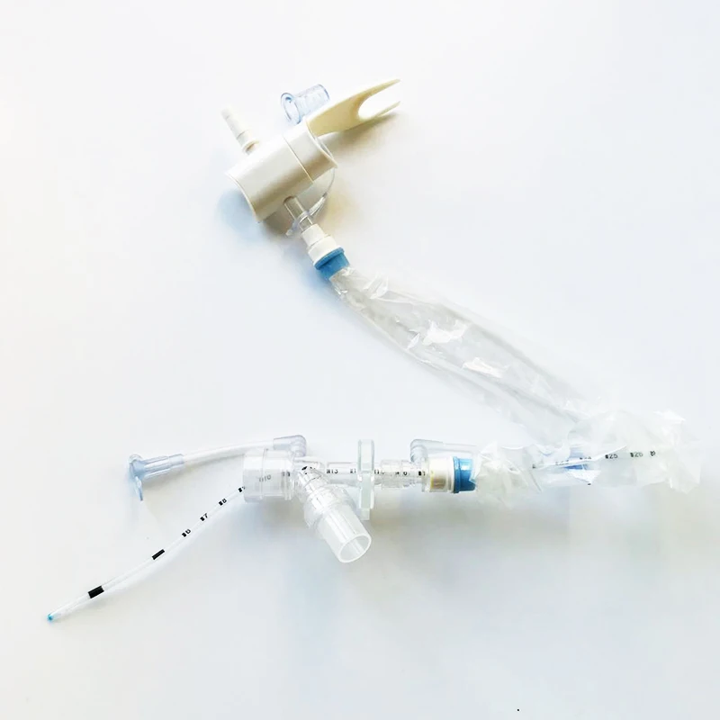 
disposable closed sputum suction catheter tube Closed Suction Tube with CE 