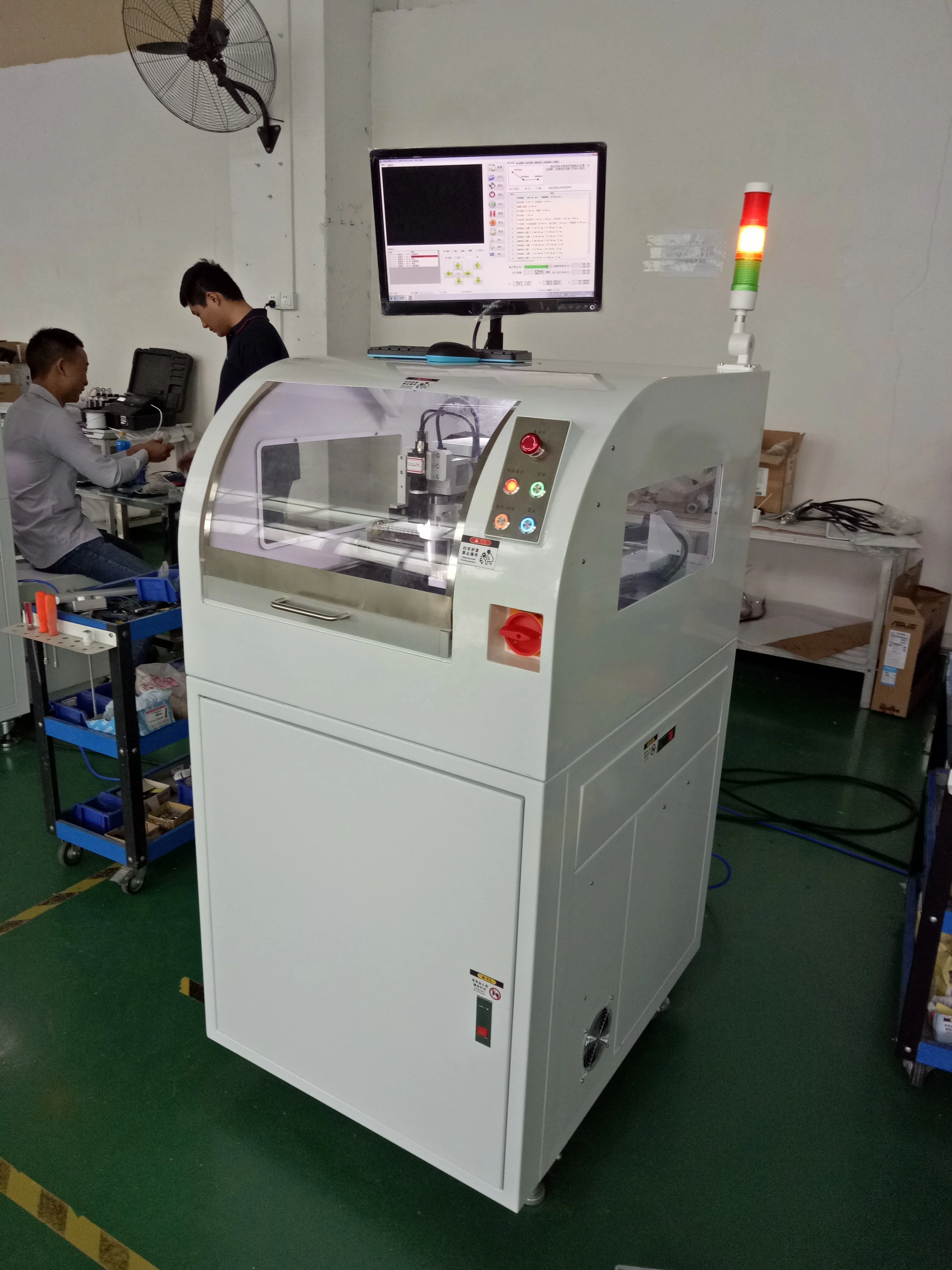 Pcb V Cutting Machine Split Circuit Board Pcb Separators Substrate Splitting Machine Milling Cutter Splitting Machine